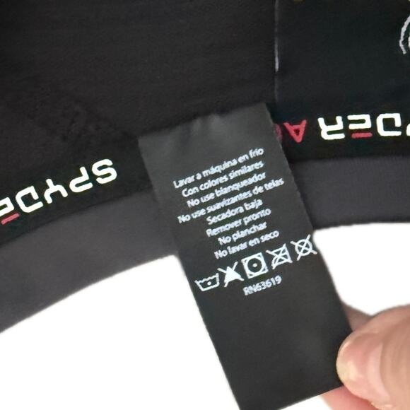 Spyder Active Men's Long Sleeve Tee T-Shirt ProWeb Microfleece Black Large NWOT - Picture 5 of 9